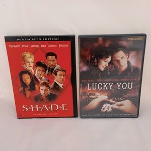 Poker Movies - Shade / Lucky You Widescreen DVD Package